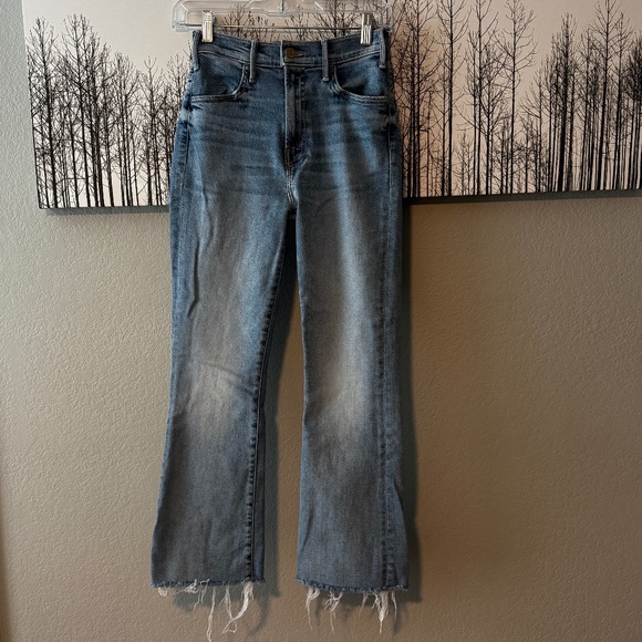 MOTHER The Hustler Ankle Fray "One Last Trip" Size 25 - Picture 10 of 11